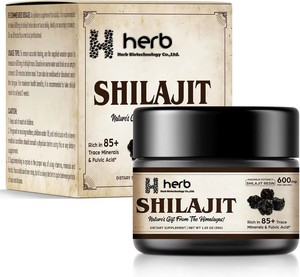 Resina de Shilajit de Marca Privada ODM/OEM, Suplemento Enzimático de Shilajit Puro del Himalaya con Ácido Fúlvico y Más de 85 Minerales Traza para Hombres y Mujeres - Product Image 6