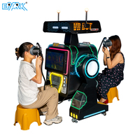 Simulador de Tiro VR Bot, Máquina de Juego de Realidad Virtual Comercial, Equipo VR Interactivo para Salas de Juegos y Centros Comerciales