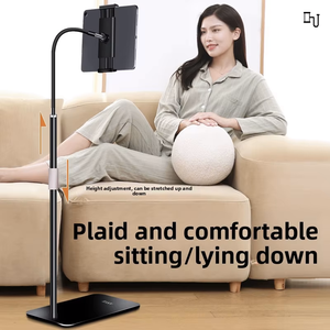 Supporto per Tablet Regolabile ed Estensibile 2025, Ultima Versione, in Metallo Flessibile, Compatibile con <span class=keywords><strong>iPad</strong></span>, per Letto e Scrivania - Product Image 4