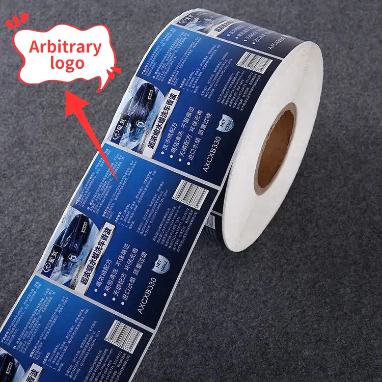 Custom Logo Label Print Cheap Product Roll Waterproof Vinyl Sticker Adhesive Label Sticker Packaging Labels