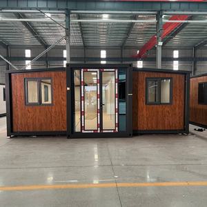 Maison préfabriquée <span class=keywords><strong>mobile</strong></span> extensible de 30 pieds, type cabine, avec lit double en conteneur, empilable, modèle 30 Wing Home - Product Image 2