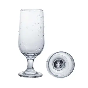 410 ml 17 oz安いソーダライムガラス溶接クラシック赤ワイングラスカスタムサイズ透明ワイングラス