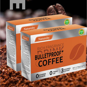 Café MCT Keto Friendly, 20g*10 Cajas, Sabor Chocolate, Marca WANFU, 0 Azúcar Añadido, 0 Grasas Trans, Favorece la Saciedad y Energía Sostenida - Product Image 3