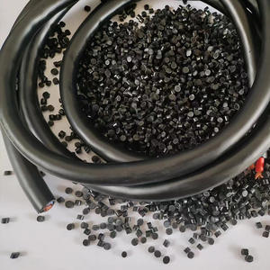 Hdpe Ldpe recyclé 50% teneur en noir de carbone granules PE PP noirs pour seau en plastique - Product Image 6