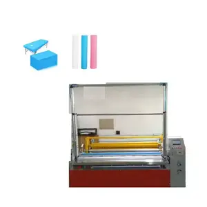 Mesin pembuat seprai bukan tenunan penutup tempat tidur mesin perforasi untuk pijat penutup sprei