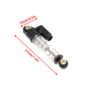 Juego de Amortiguadores de Aluminio para Coche RC Eléctrico a Radiocontrol, para <span class=keywords><strong>Crawler</strong></span> Negro <span class=keywords><strong>1</strong></span>/<span class=keywords><strong>24</strong></span> <span class=keywords><strong>Axial</strong></span> SCX24 AXI90081 - Product Image 4