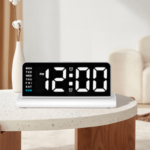 Reloj <span class=keywords><strong>Despertador</strong></span> de Color Caramelo Personalizado de Fábrica, Pantalla Grande, Luz Nocturna, Reloj Simple Multifuncional para Niños - Product Image 3