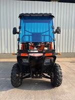 Camion benne tout-terrain 275CC, moteur essence 17HP, 4x4, avec treuil hydraulique et protection solaire