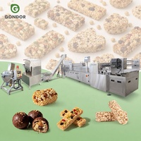 Mesin Produksi Batangan Nutrisi Berbahan Beras, Kacang, Biji-bijian, Cokelat, dan Sereal, Kapasitas 100-200kg/jam, Kondisi Terjamin