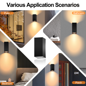 Lampe murale LED extérieure à prix abordable, fabriquée en Zhejiang, éclairage mural intérieur en matériau PC - Product Image 6