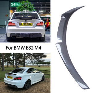 Per <span class=keywords><strong>BMW</strong></span> <span class=keywords><strong>serie</strong></span> <span class=keywords><strong>1</strong></span> E82 <span class=keywords><strong>Coupe</strong></span> berlina M4 stile fibra di carbonio Spoiler posteriore bagagliaio ala 2007-2013 - Product Image 1