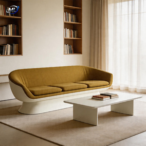 Ensemble de canapés Chesterfield gonflables modernes en forme de L avec revêtement en tissu, trois places, durables, pour hôtels, villas et clubs - Product Image 5