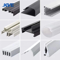 Oem Prix compétitif Profilé en plastique PVC extrudé sur mesure de haute qualité Profilés en plastique fabriqués en Chine