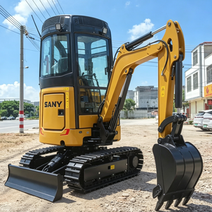 Mini-excavatrice SANY SY20C conforme à la norme Stage V, moteur diesel 14,6 kW, excavatrice compacte sur chenilles, pour l'exportation - Product Image 1