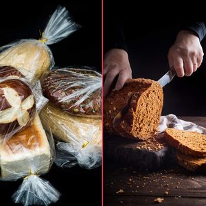 1000 sacs à pain à soufflet, 26,2*20*62 cm, 15 microns, sacs en cellophane transparent épais pour pain fait maison ou boulangerie - Product Image 6