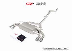 Escape Catback Recto con Válvula y Punta <span class=keywords><strong>de</strong></span> Escape Recortada CGW, Diseño Más Reciente, con Calidad Confiable para <span class=keywords><strong>BMW</strong></span> G30 G38 2.0T - Product Image 3
