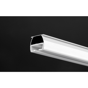 Rail de <span class=keywords><strong>rideau</strong></span> coulissant silencieux en aluminium personnalisé, moderne, pour bureau, maison, fenêtre, accessoires décoratifs, tringles à rideaux personnalisées - Product Image 2