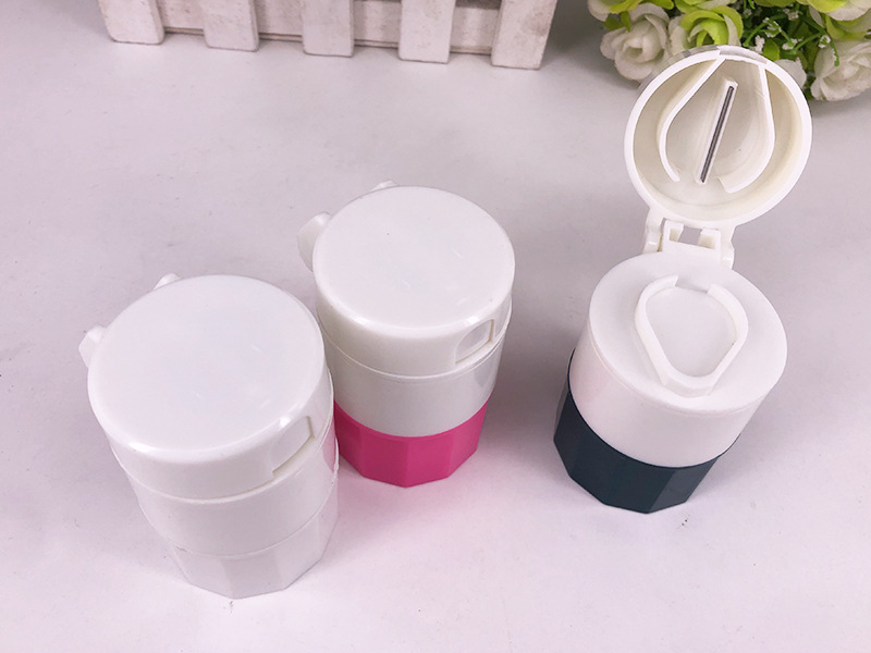 4 in 1 multifunktion ale 4-lagige Pillen dose Pulver Tabletten schleifer  Pulver Pillen schneider Medizin Splitter Box Aufbewahrung spille Brecher|  Alibaba.com