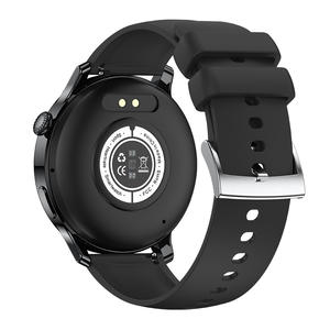 Kadın moda akıllı saat S46 BT arayarak sağlık izleme 1.28 inç yuvarlak ekran erkekler spor Fitness Smartwatch Android IOS için - Product Image 5