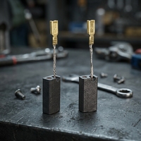 10080091 Balais de charbon Bos 11224 pour perceuse à percussion électrique, pièce de rechange pour outils électriques 5*8*17.5
