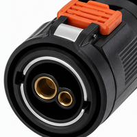 Conector Impermeable IP67 de Bloqueo Rápido de Metal Resistente a la Corrosión MJ32 para Almacenamiento de Energía Solar Fotovoltaica