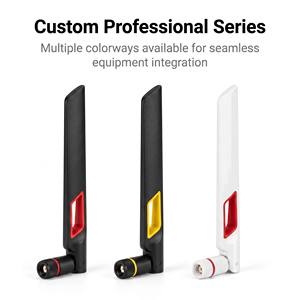 Antenne en caoutchouc jaune et noir 3G <span class=keywords><strong>4G</strong></span> <span class=keywords><strong>LTE</strong></span> 5G Wifi, antenne omnidirectionnelle en caoutchouc pour équipement IoT, connecteur RP-SMA mâle pour ordinateur - Product Image 6