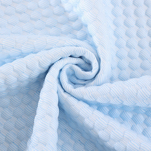 Tissu de matelas rafraîchissant en fibre de soie glacée 400g, matière respirante d'été pour draps-housses et taies d'oreiller, composite disponible - Product Image 2