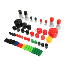 Embouts en <span class=keywords><strong>plastique</strong></span> RHS <span class=keywords><strong>50x50</strong></span> embouts de protection de vis avec service de traitement de coupe - Product Image 2