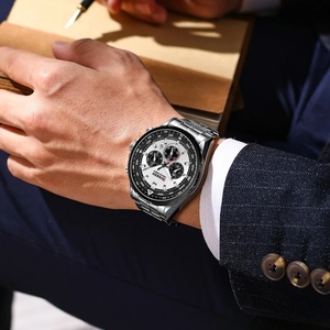 CURREN 8399 WristWatch Waterproof Chronograph Date Men Watch Top Brand Luxury Stainless Steel Sport Male <b>Clock</b> Gift New - Product Image 6