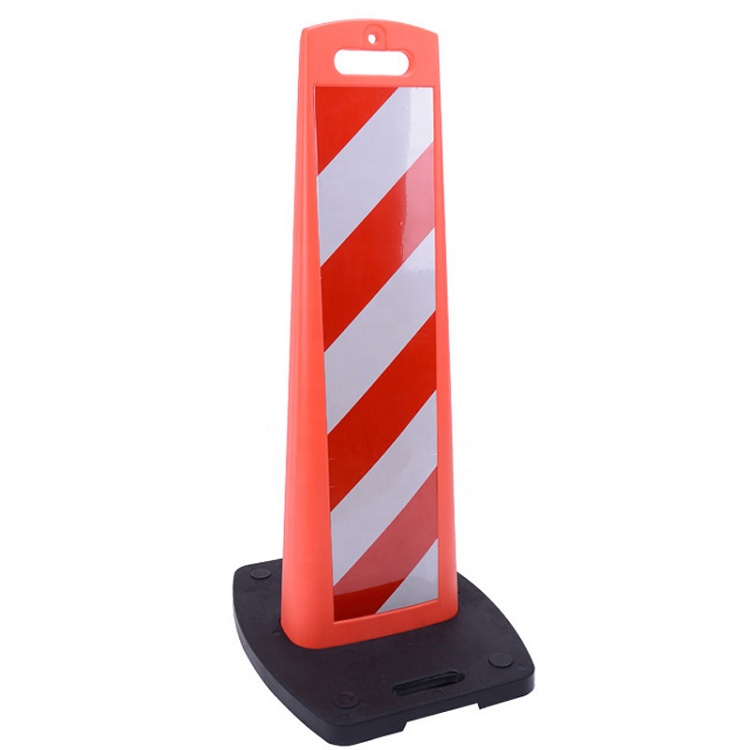Экономичная полиэтиленовая Светоотражающая панель для контроля дорожного движения, предупреждающая ограждение, доска для ограждения дорожного движения, вертикальная панель