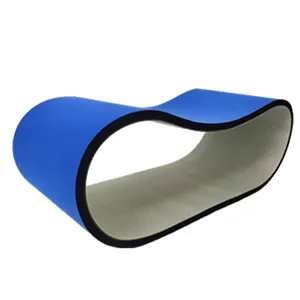 高密度スポンジ付きラベリングマシンタイミングベルト用の高品質の青い布スポンジベルト