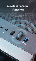 Mini carte réseau USB 2.0, adaptateur WiFi sans fil, 2.4 ghz, 150Mbps, Mini Dongle pour PC portable