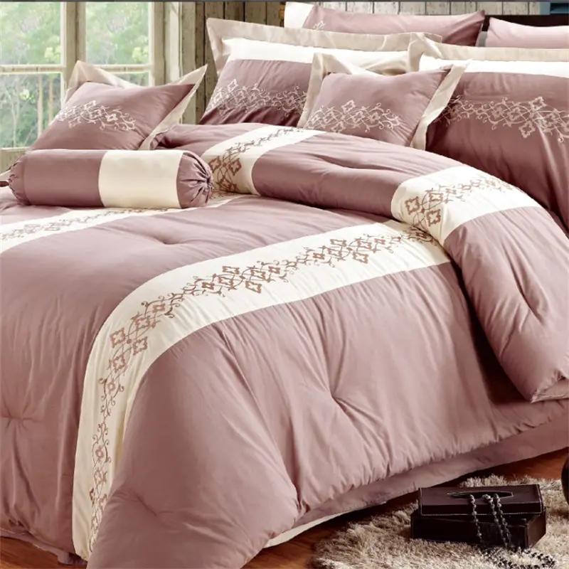 KOSMOS Bedding Dubai Luxury High Quality Bright Color Bed Linen Polyester Bed Comforter