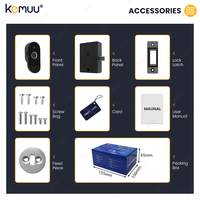 Cerradura Electrónica Inteligente KEMUU para Cajón, con Huella Dactilar Biométrica, Sin Llave, para Puerta de Madera, con SDK en la Nube, Compatible con la Aplicación Tuya