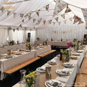 Tentes chapiteau de <span class=keywords><strong>mariage</strong></span> en alliage d'aluminium pour l'extérieur <span class=keywords><strong>Tente</strong></span> de cérémonie de <span class=keywords><strong>mariage</strong></span> de luxe romantique pour événements avec plafond décoratif - Product Image 5