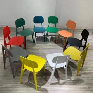 Sedia da Cucina Nordica Moderna in Plastica per <span class=keywords><strong>Casa</strong></span> e Ristorante a Prezzo Conveniente in Offerta Sedie Impilabili in Plastica - Product Image 4