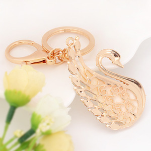 Bán Buôn Thời Trang Hàn Quốc Pha Lê Swan <span class=keywords><strong>Keyholder</strong></span> <span class=keywords><strong>Elegant</strong></span> Swan Key Chain Cho Phụ Nữ (KC128C) - Product Image 4
