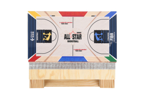 Enlio Vector Print Suelo deportivo multicapa <span class=keywords><strong>de</strong></span> madera maciza S7 Doble quilla Almohadilla elástica individual Estructura Cancha <span class=keywords><strong>de</strong></span> baloncesto - Product Image 6