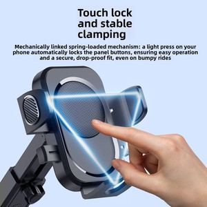 Nuovo Modello A05B Sistema di Navigazione per Console Centrale, Supporto Retrattile per Telefono da Auto con <span class=keywords><strong>Ventosa</strong></span>, Uso Globale - Product Image 6