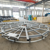 Plateforme tournante motorisée de 1 m, support d'affichage rotatif à 360°, scène d'exposition en aluminium et acier, capacité de charge de 100 kg, RDS-1010, table de 6 m
