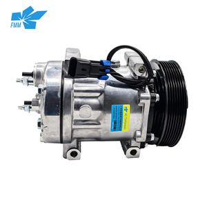 Compresor de Aire para Automóvil de 12 V para Camiones Kenworth, Compresor de Aire Acondicionado 7PK, Precio de Fábrica SD7H15 - Product Image 1