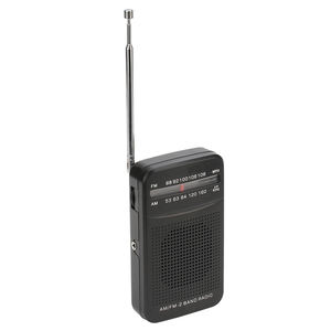 Émetteur <span class=keywords><strong>FM</strong></span> AM de <span class=keywords><strong>radio</strong></span> de poche domestique portable équipé d'une prise casque de 3.5mm AA alimenté par batterie équipée - Product Image 4