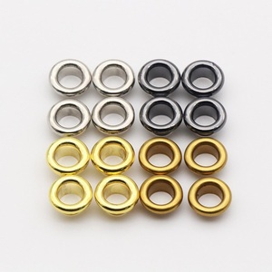 Atacado Preço Barato Tamanho Personalizado <span class=keywords><strong>Round</strong></span> Metal Brass Garment Ilhós para Vestuário Sapatos Sacos - Product Image 6