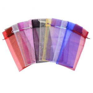Elegante 15*38 Organza Cordón Bolsa de embalaje de regalo para vino Cuvée Premium Organza Cordón para vino Cuvée - Product Image 5