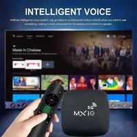 Fiable placa base MX10 5G Android 13 Smart TV Box con decodificador Mx10 de rendimiento estable