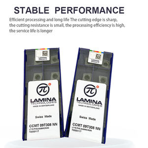 Outil de tournage d'insertion d'origine 100% CCMT09T308NN Inserts en carbure de tungstène - Product Image 4