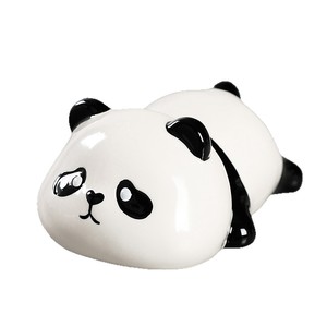 Hucha de cerámica con forma de panda, sentado y acostado, caja de dinero de dibujos animados para decoración del hogar, regalo para niños - Product Image 5