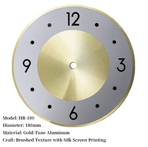 Technologie de traitement du <span class=keywords><strong>cadran</strong></span> d'<span class=keywords><strong>horloge</strong></span>, sérigraphie, impression couleur, caractères concaves et convexes, meulage, finition haute brillance - Product Image 4