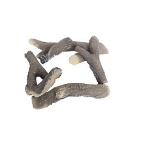 In vendita inno soggiorno <span class=keywords><strong>camino</strong></span> decorativo in fibra ceramica log <span class=keywords><strong>set</strong></span> - Product Image 2
