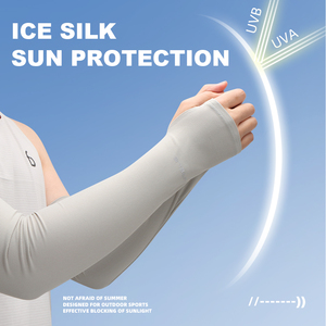 Wrels Gloednieuwe Sport Mouw Ijs Zijde Zonnebrandcrème Outdoor Sport Arm Mouwen Uv Bescherming Handbeschermer Cover Arm Mouwen - Product Image 2